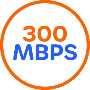 300 Mbps Internet